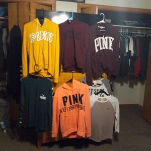 Victoria secret and pink clothes